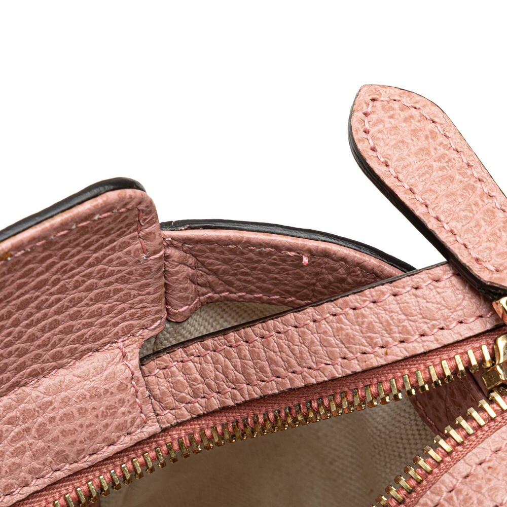 Pre-Loved Gucci Mini Leather Swing Satchel - Picture 11 of 12